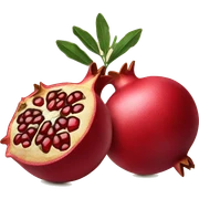 Vintage pomegranate  sticker