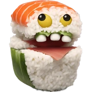 Sushi monster  sticker