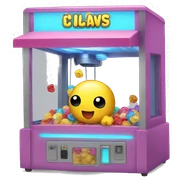 Claw machine sticker
