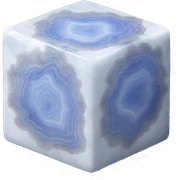 Blue lace agate cube sticker