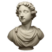 Antique sculpture  sticker