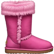 Pink Ugh boots sticker