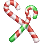 candy cane  sticker