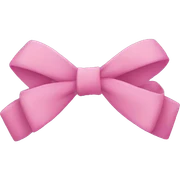 Bow sticker