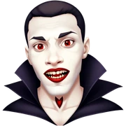 Vampire sticker