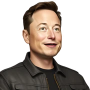 Elon Musk sticker
