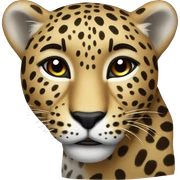 Leopard sticker