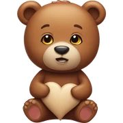 Love you bear sticker
