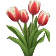 tulips sticker