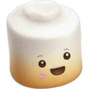 Marshmallow  sticker