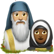 orthodox christmas sticker