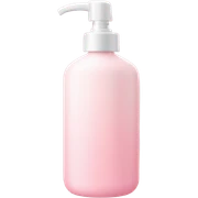 Pink lotion bottle sticker