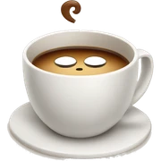 Cute cup of coffee  sticker