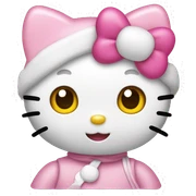 Hello kitty sticker