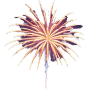 fireworks sticker