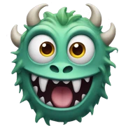 Monster sticker