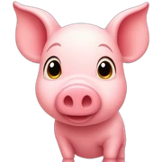 Piglet sticker
