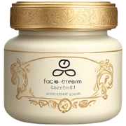 aesthetic jar of face cream  sticker