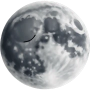 Moon sticker