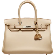 Beige Hermès birkin sticker