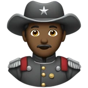 Confederate soldier sticker
