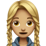 Girl crying  sticker