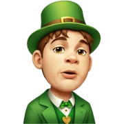 Sad Leprechaun sticker