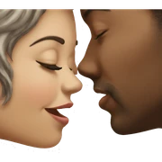 Kissing  sticker
