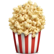 Popcorn sticker