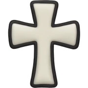Cross sticker