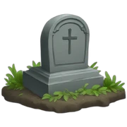 Grave sticker