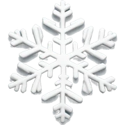 snowflake sticker