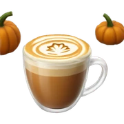 Pumpkin chai latte sticker