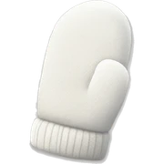 white mittens sticker