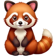 Red panda  sticker