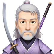 Gentle Samurai sticker