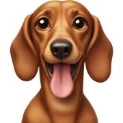 Weiner dog sticker