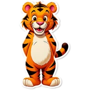 Tigger sticker