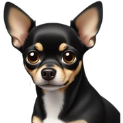 black-chihuahua sticker