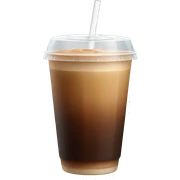 Ice coffee sticker
