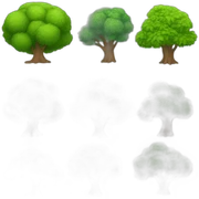 trees sticker
