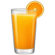 orange juice sticker