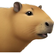 Capybara sticker