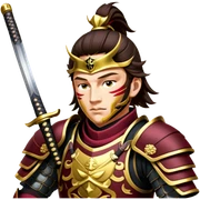 Samurai Leader sticker
