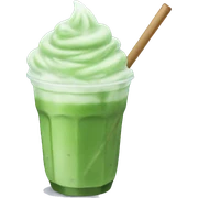 Iced matcha sticker
