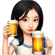 Cerveza Drinker sticker
