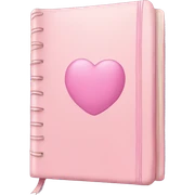 pastel pink journal sticker