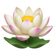 Lotus flower sticker