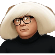 boy in black turtleneck sweater sticker