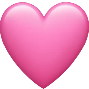 pink heart sticker